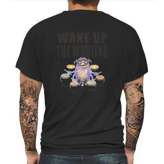 My Singing Monsters Wake Up The Wublins Dwumrohl Mens Back Print T-shirt | Favorety