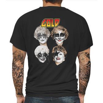 Sitcom Kiss Golden Girls Rock Music Parody Funny Mashup Serie Tv Funny Mens Back Print T-shirt | Favorety DE