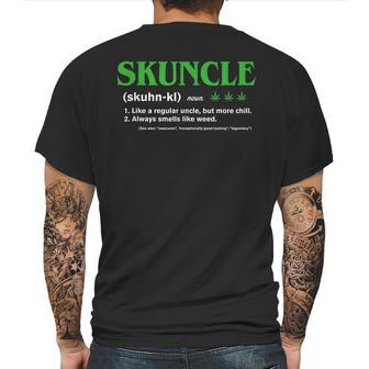 Mens Skuncle Definition - Funny Gift For Marijuana Weed Fun Uncle T-Shirt Mens Back Print T-shirt | Favorety AU