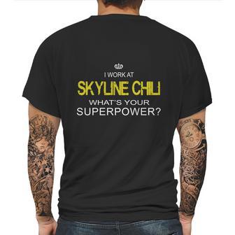 Skyline Chili Shirt Mens Back Print T-shirt | Favorety UK