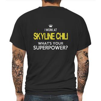 Skyline Chili T Shirt Mens Back Print T-shirt | Favorety CA