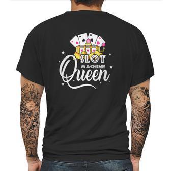 Slot Machine Queen Mens Back Print T-shirt | Favorety DE