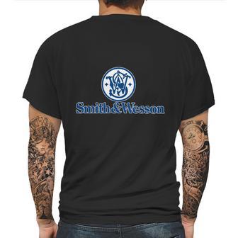 Smith Wesson Guns Mens Back Print T-shirt | Favorety CA