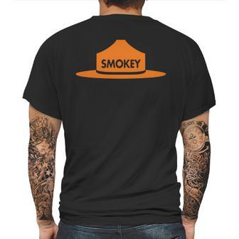 Smokey Bear Logo Mens Back Print T-shirt | Favorety DE