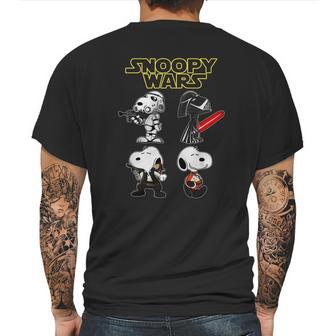 Snoopy War Mens Back Print T-shirt | Favorety CA