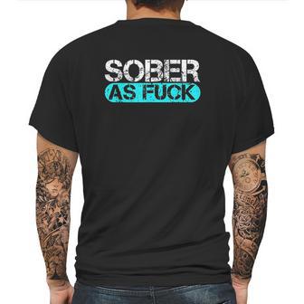 Sobriety Alcohol Drugs Rehab Addiction Support Mens Back Print T-shirt | Favorety CA