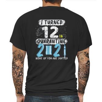 Social Distancing I Turned 12 In 2021 None Of You Are Invited Mens Back Print T-shirt | Favorety CA