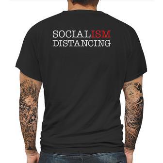 Socialism Distancing Funny Distancing Mens Back Print T-shirt | Favorety CA