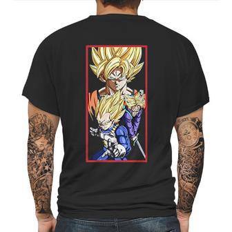 Son Goku Dbz Mens Back Print T-shirt | Favorety