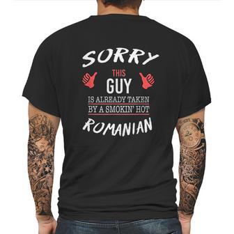 Sorry This Guy Romanian Mens Back Print T-shirt | Favorety DE