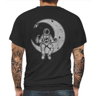 Space Astronomer Science Mens Back Print T-shirt | Favorety