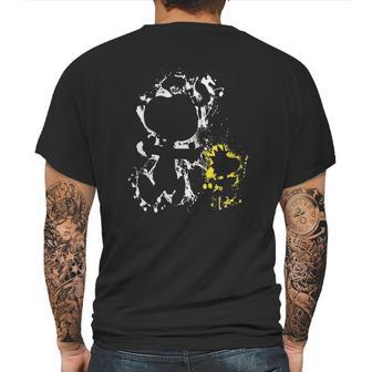 Splatter Snoopy And Woodstock Mens Back Print T-shirt | Favorety DE