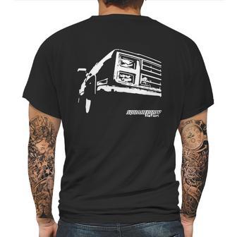 Square Body Nation Car Mens Back Print T-shirt | Favorety DE