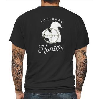 Squirrel Hunter Funny Gift Mens Back Print T-shirt | Favorety DE