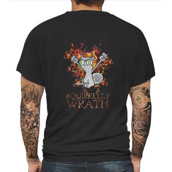 Squirrelly Wrath Foamy The Squirrel Mens Back Print T-shirt | Favorety UK