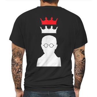 St Maximilian Kolbe Two Crowns Catholic Saint Gifts Poland Mens Back Print T-shirt | Favorety CA