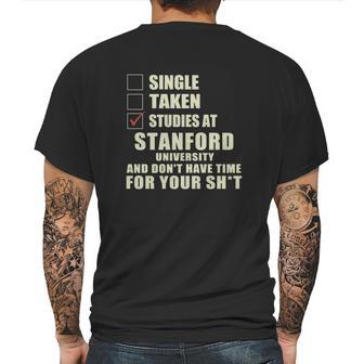 Stanford University Mens Back Print T-shirt | Favorety UK