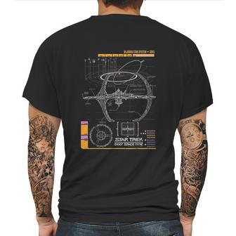 Star Trek Ds9 Bajoran System Schematic Mens Back Print T-shirt | Favorety CA