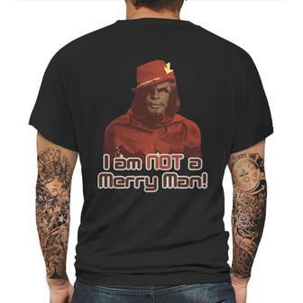 Star Trek Worf I Am Not A Merry Man Mens Back Print T-shirt | Favorety UK