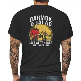 Star Wars Darmok And Jalad Live At Tanagra September Mens Back Print T-shirt | Favorety