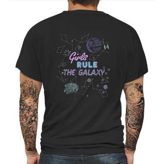 Star Wars Outer Space Girls Rule The Galaxy Mens Back Print T-shirt | Favorety CA