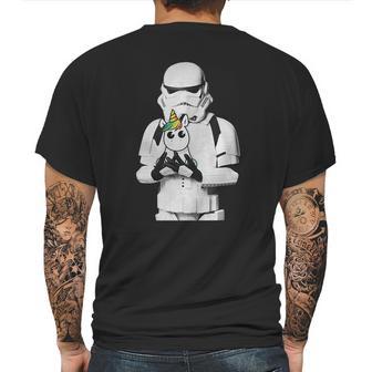 Star Wars Stormtrooper And Unicorn Shirt Mens Back Print T-shirt | Favorety AU