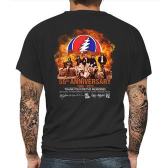 Steal Your Face 55Th Anniversary 1965-2020 Signatures Shirt Mens Back Print T-shirt | Favorety CA