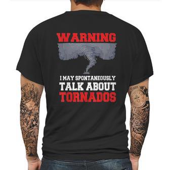 Storm Chaser Funny Tornado Quote Gift Mens Back Print T-shirt | Favorety DE