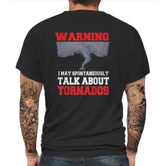 Storm Chaser Funny Tornado Twister Quote Gift Mens Back Print T-shirt | Favorety DE