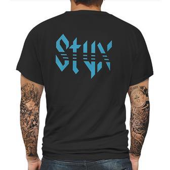 Styx Band Mens Back Print T-shirt | Favorety