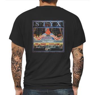 Styx Paradise Theatre Personalized Big Mens Back Print T-shirt | Favorety CA