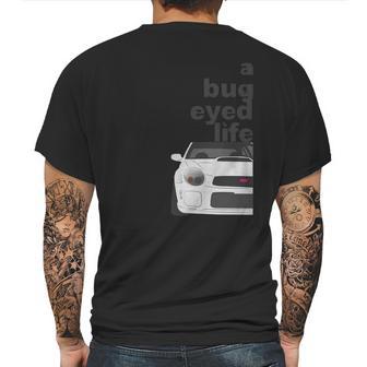 Subaru Bug Eyed Life Mens Back Print T-shirt | Favorety CA