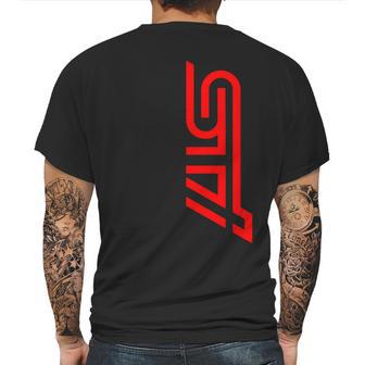 Subaru Sti Logo Mens Back Print T-shirt | Favorety UK