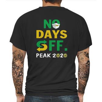 Subway No Days Off Peak 2020 Shirt Mens Back Print T-shirt | Favorety DE