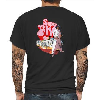 Superfly Retro Design Mens Back Print T-shirt | Favorety AU