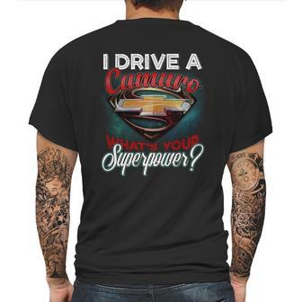 Superpower Camaro Mens Back Print T-shirt | Favorety UK