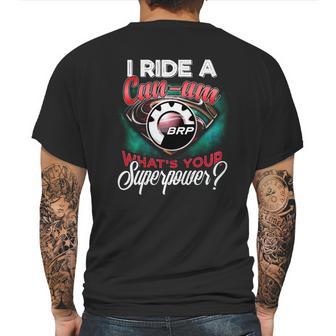 Superpower Canam Mens Back Print T-shirt | Favorety