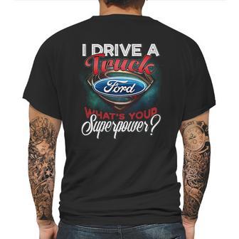 Superpower Ford Truck Mens Back Print T-shirt | Favorety DE