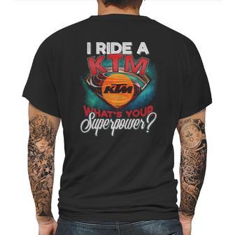 Superpower Ktm Mens Back Print T-shirt | Favorety UK