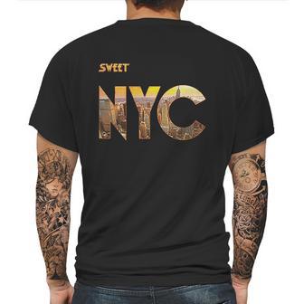 The Sweet New York Mens Back Print T-shirt | Favorety AU