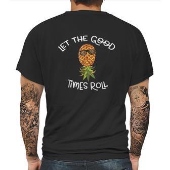 Swingers Lifestyle Party Upside Down Pineapple Mens Back Print T-shirt | Favorety UK