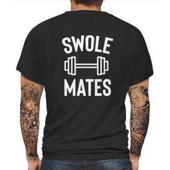 Swole Mates Mens Back Print T-shirt | Favorety DE