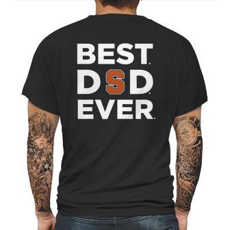 Syracuse Orange_Best Dad Ever Mens Back Print T-shirt | Favorety UK