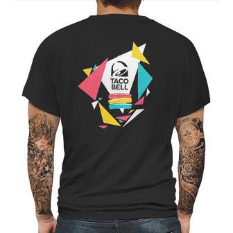 Taco Bell Confetti Logo Mens Back Print T-shirt | Favorety CA