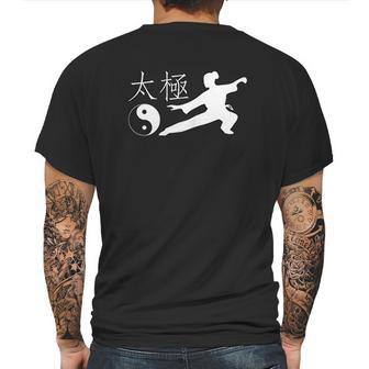 Tai Chi Yin Yang Tai Chi Gift Mens Back Print T-shirt | Favorety AU