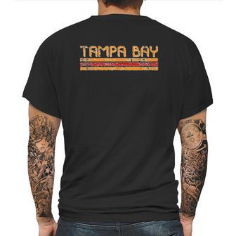 Tampa Bay Florida Retro Vintage Mens Back Print T-shirt | Favorety UK