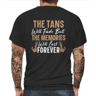 The Tans Will Fade But The Memories Will Last Forever Gift Mens Back Print T-shirt | Favorety DE