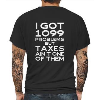 Tax Season Accountant Cpa Tax Preparer Pun Joke Gift Mens Back Print T-shirt | Favorety DE