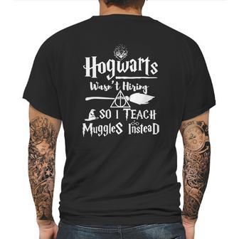 I Teach Muggles Instead Harry T Shirt Mens Back Print T-shirt | Favorety DE