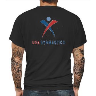 Team Usa Gymnastics Logo Mens Back Print T-shirt | Favorety DE